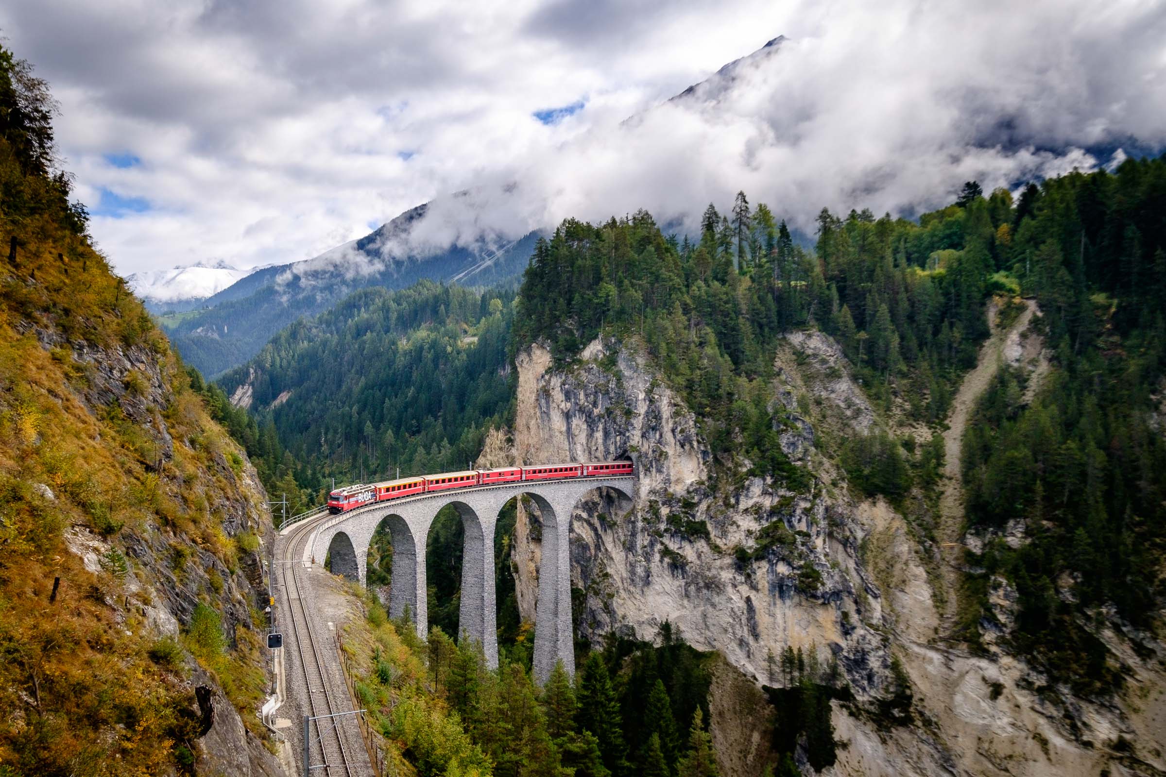 Landwasser Viaduct, Switzerland