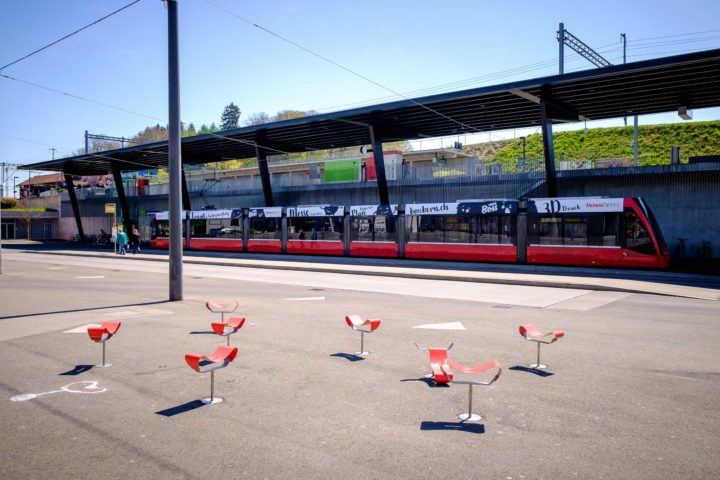Brünnen Westside Bahnhof (line 8), Bern, Switzerland