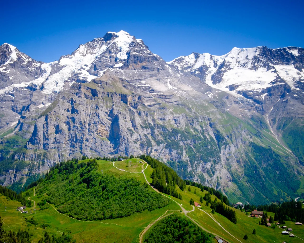 Allmendhubel and Jungfrau