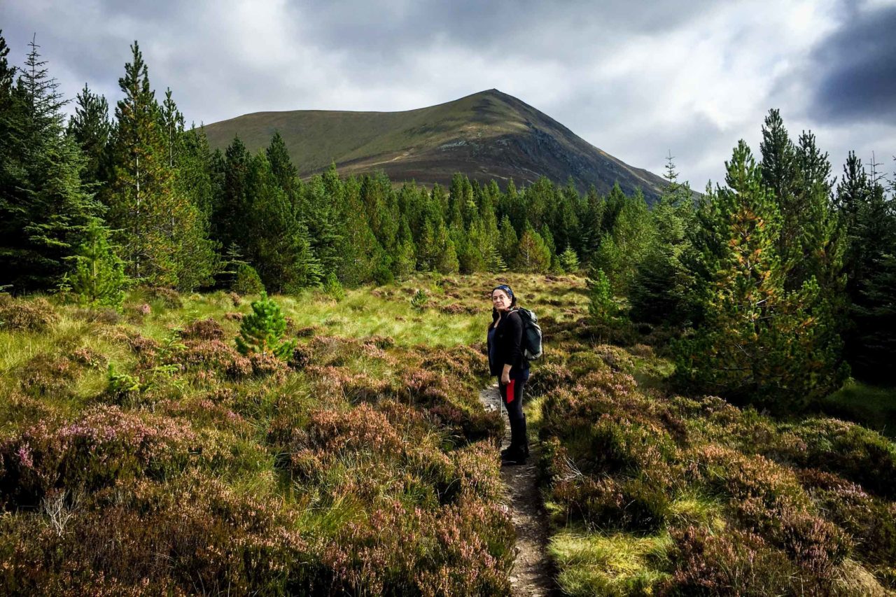 Hiking Ben Wyvis in Scotland
