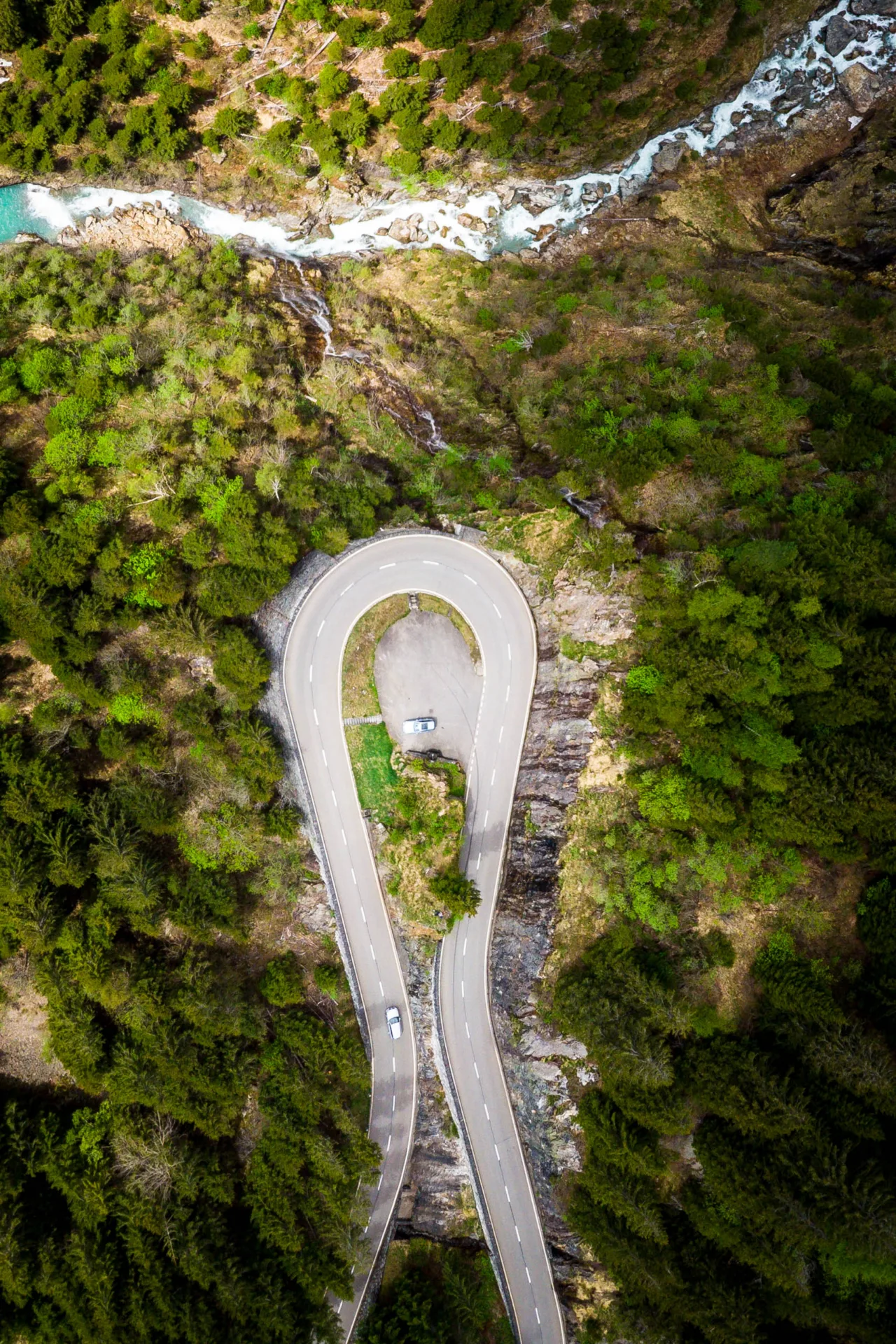 Wendenblatten Hairpin, Susten Pass, Switzerland
