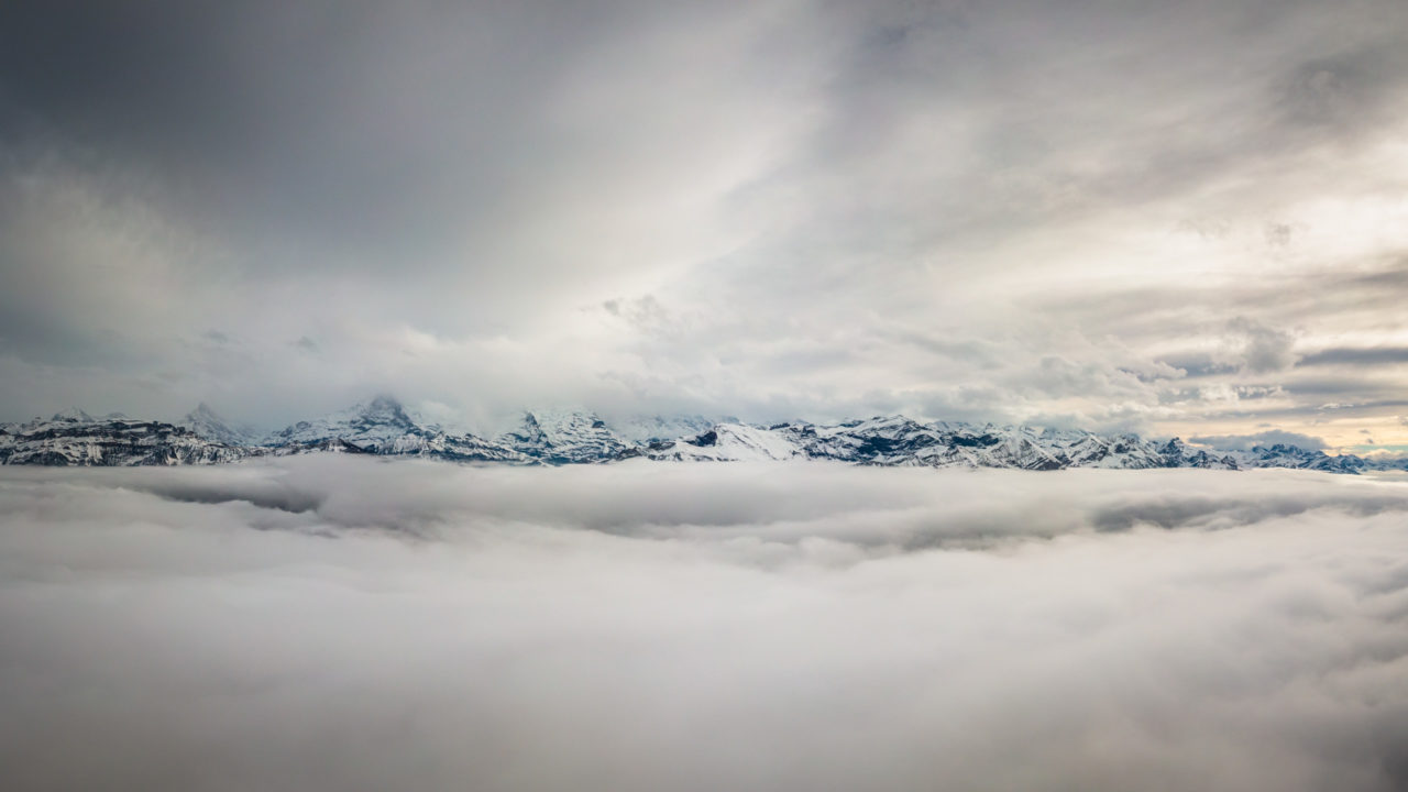 Above the clouds, Beatenberg, Switzerland