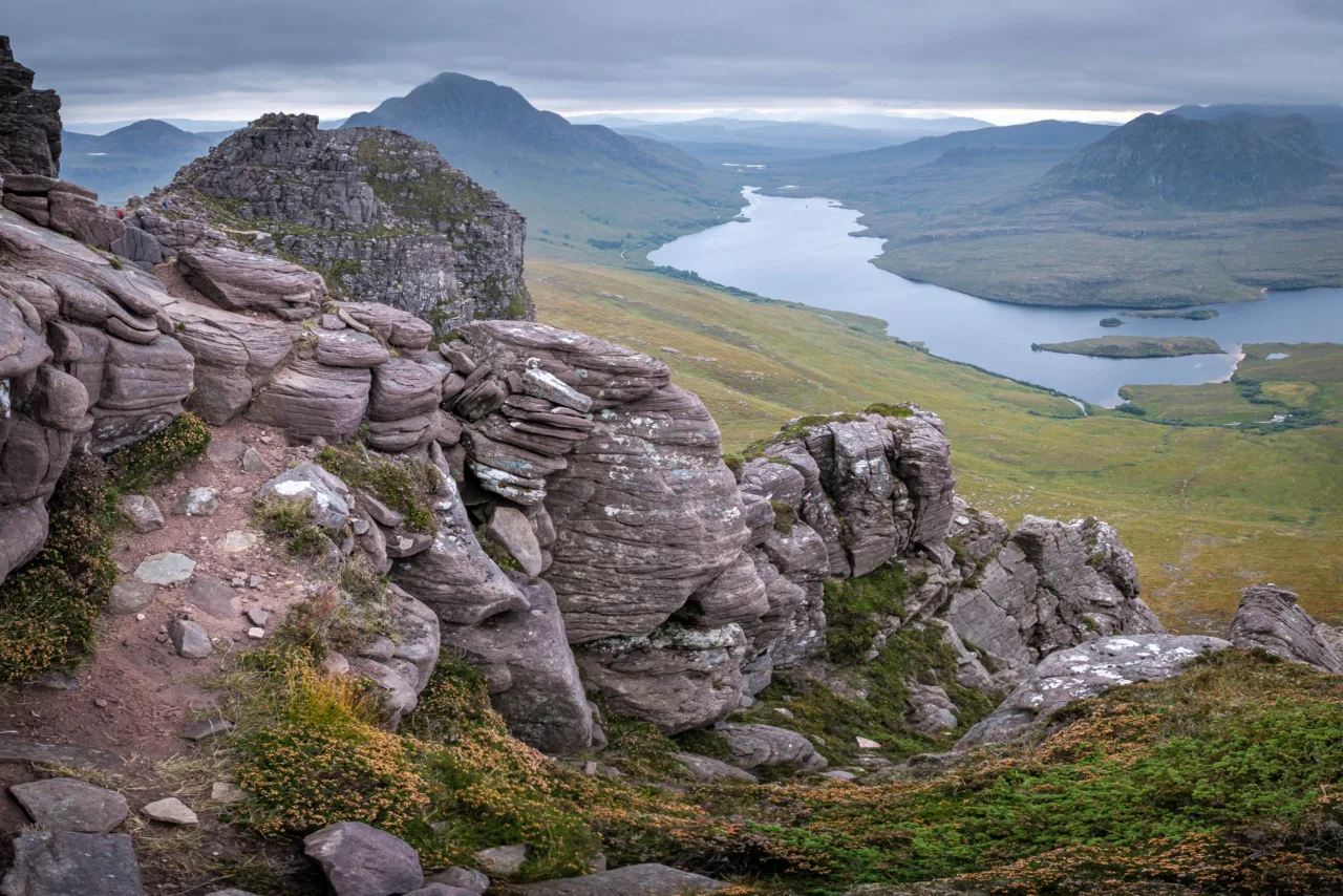 Loch Lurgainn from Stac Pollaidh