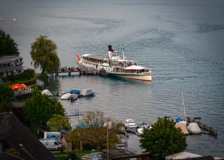 DS Blümlisalp in Faulensee