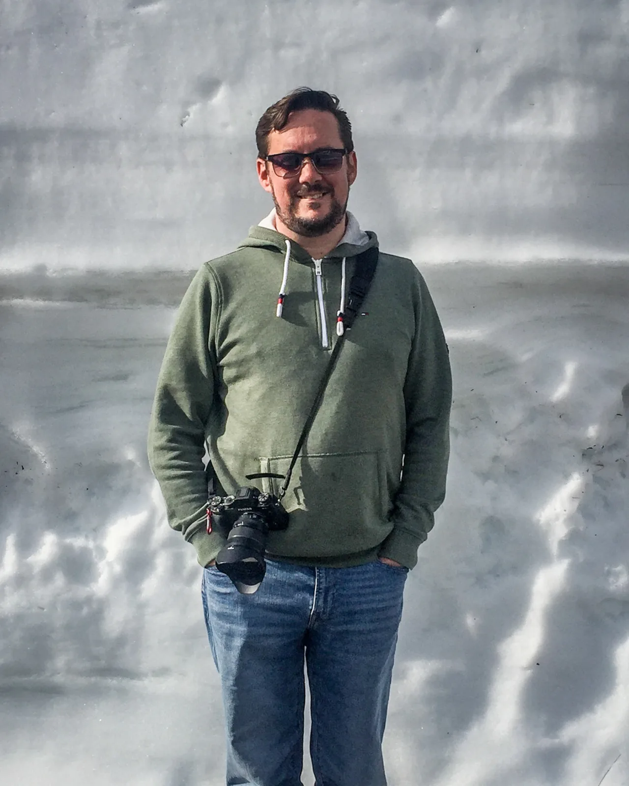 Selfie at Steingletscher