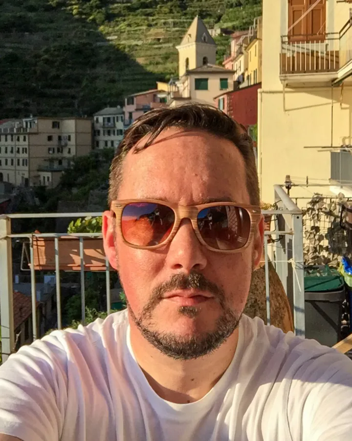 Selfie at Manarola