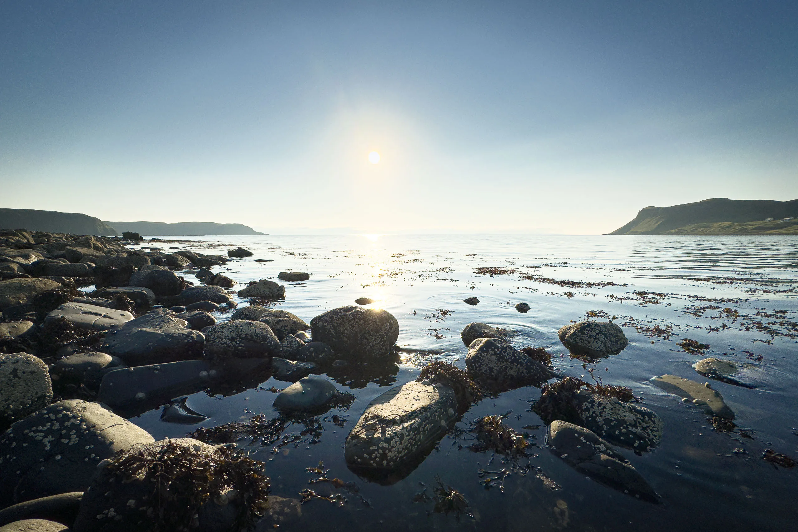 Coastal rocks on the Isle of Skye