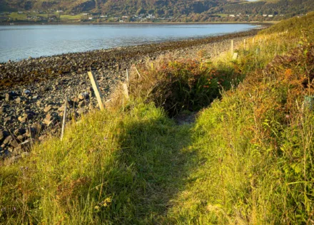 Coastal footpath on the Isle of Skye