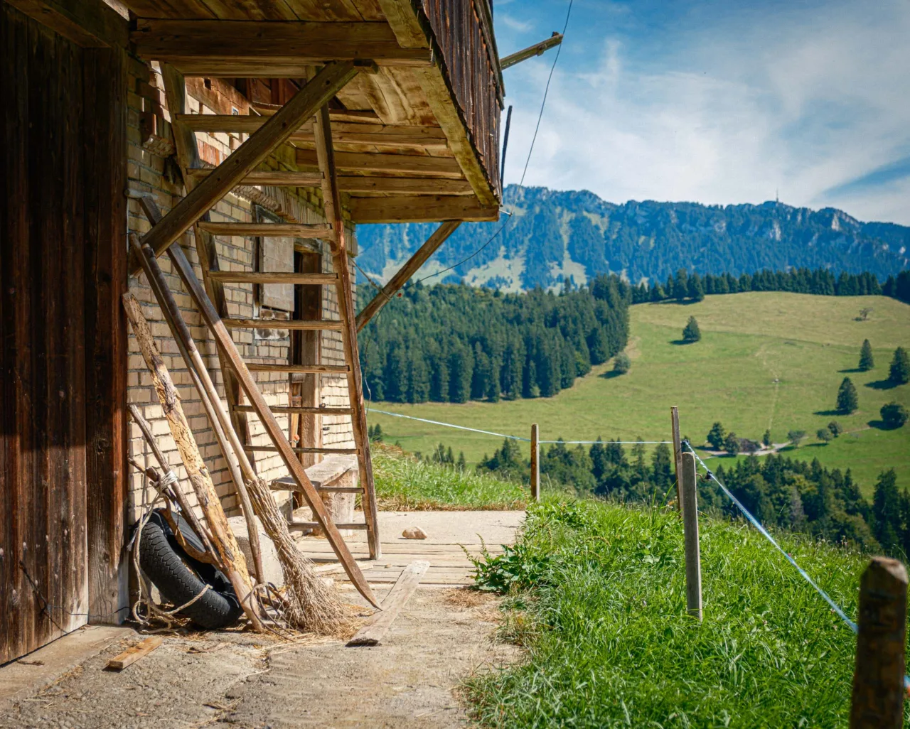 Farm building at Niesenbänkli