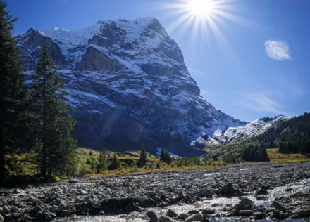 Wetterhorn and Ganzenlouwina