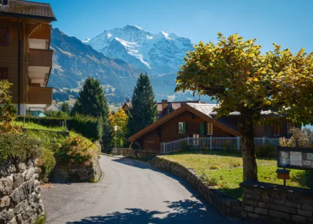 Wengen in autumn