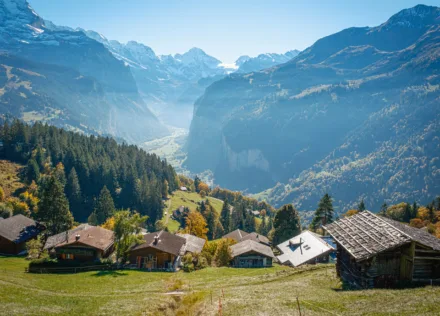 Wengen in autumn