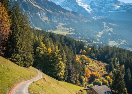 Wengen in autumn
