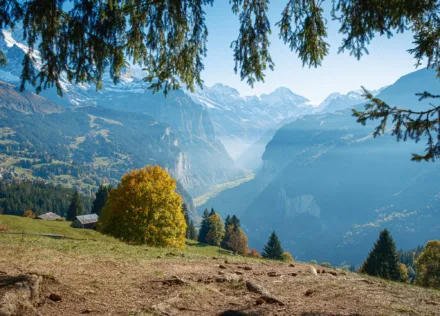 Wengen in autumn