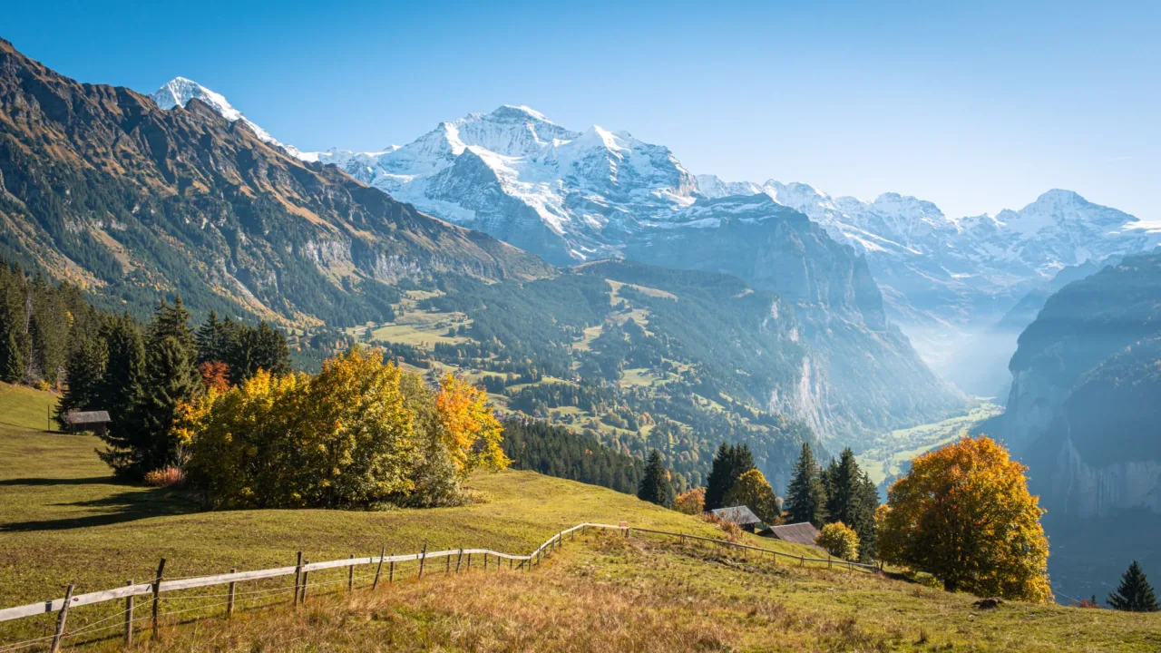 Wengen in autumn
