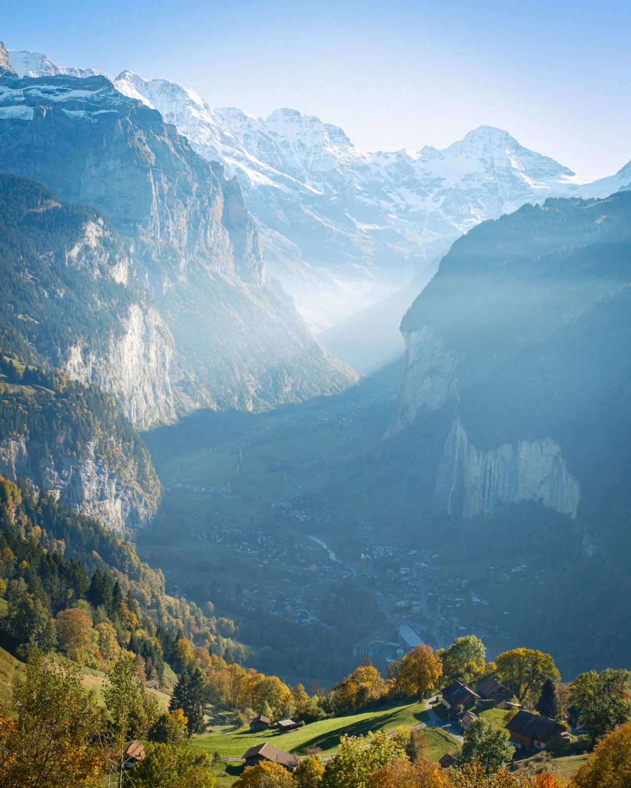 Wengen in autumn