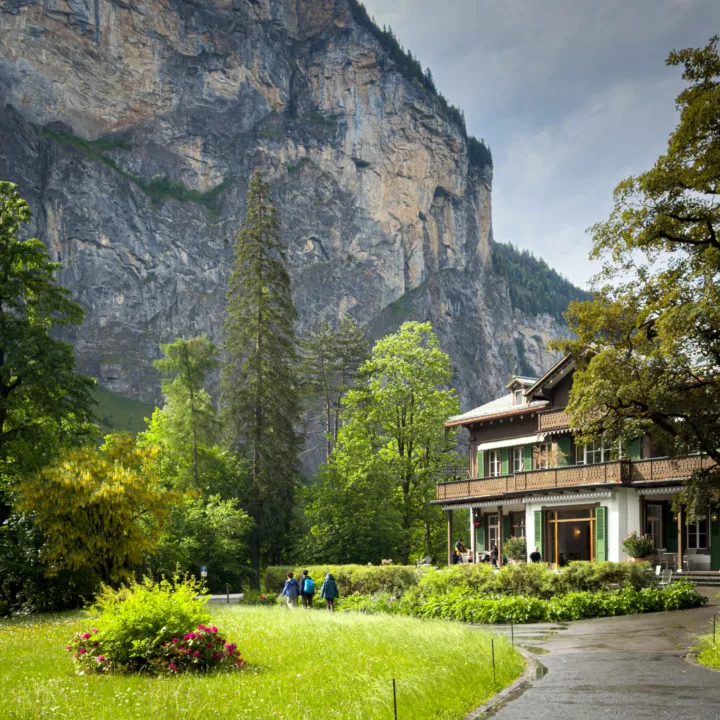 Trümmelbach historic café