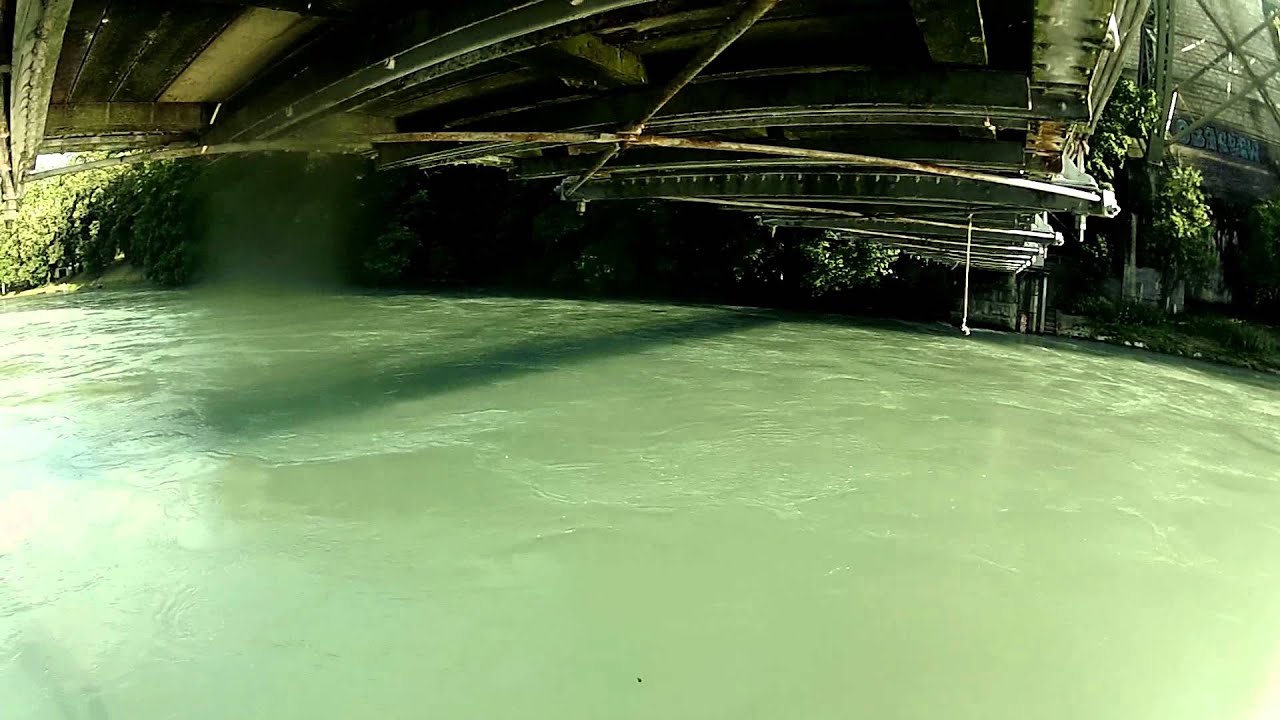 Parcours on the Altenbergsteg bridge in Bern
