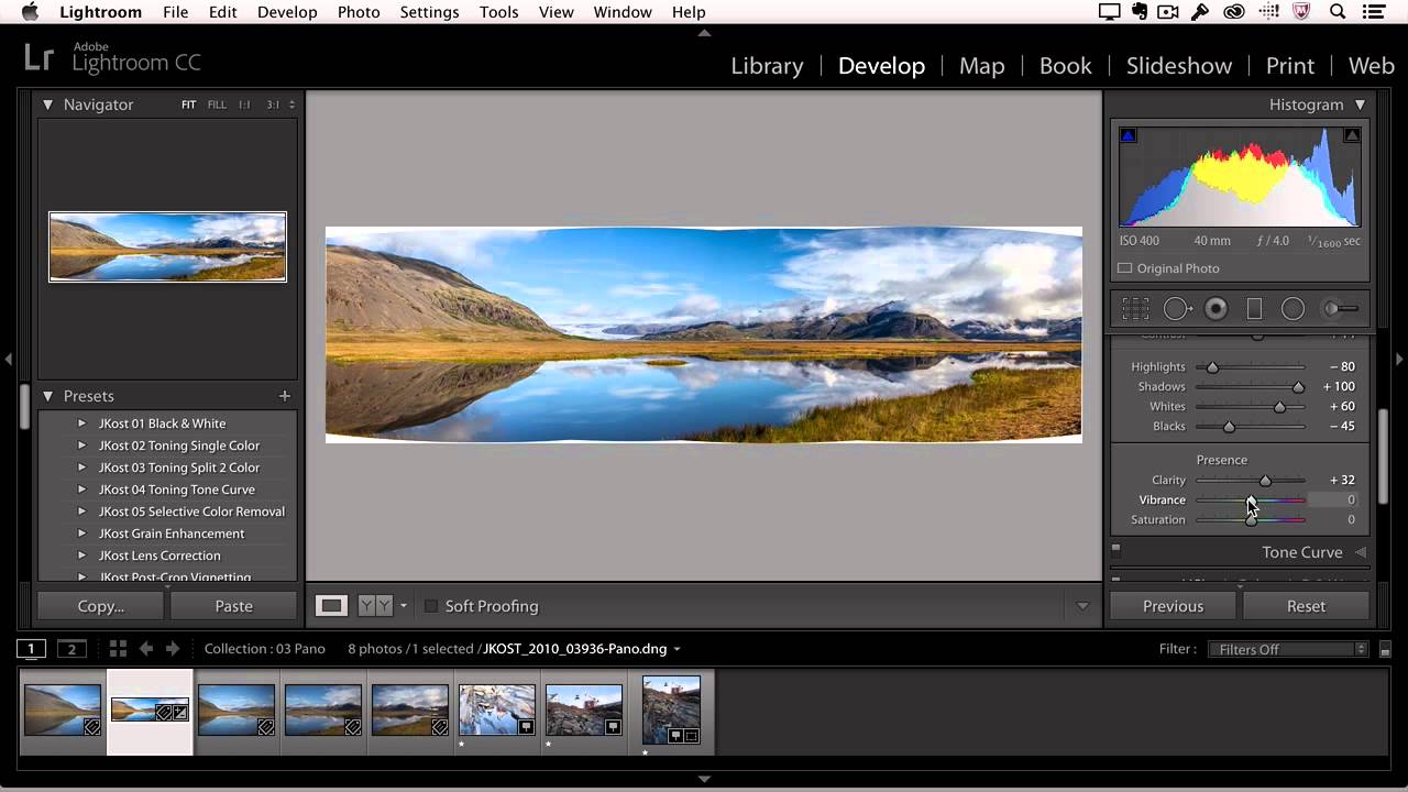 Adobe integrates panoramic stitching in Lightroom CC